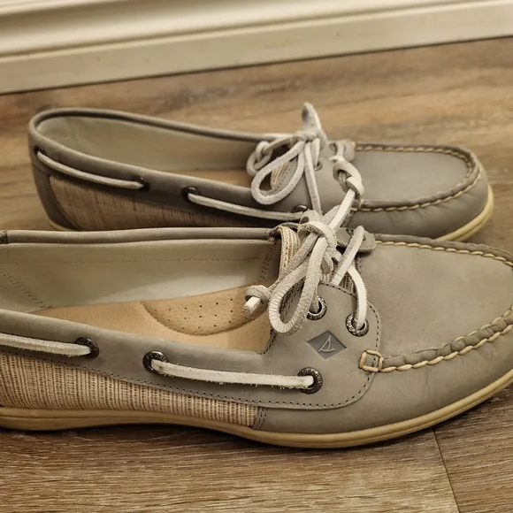 Sperry Firefish Boat Shoe Grey Size 9 - Picture 8 of 10